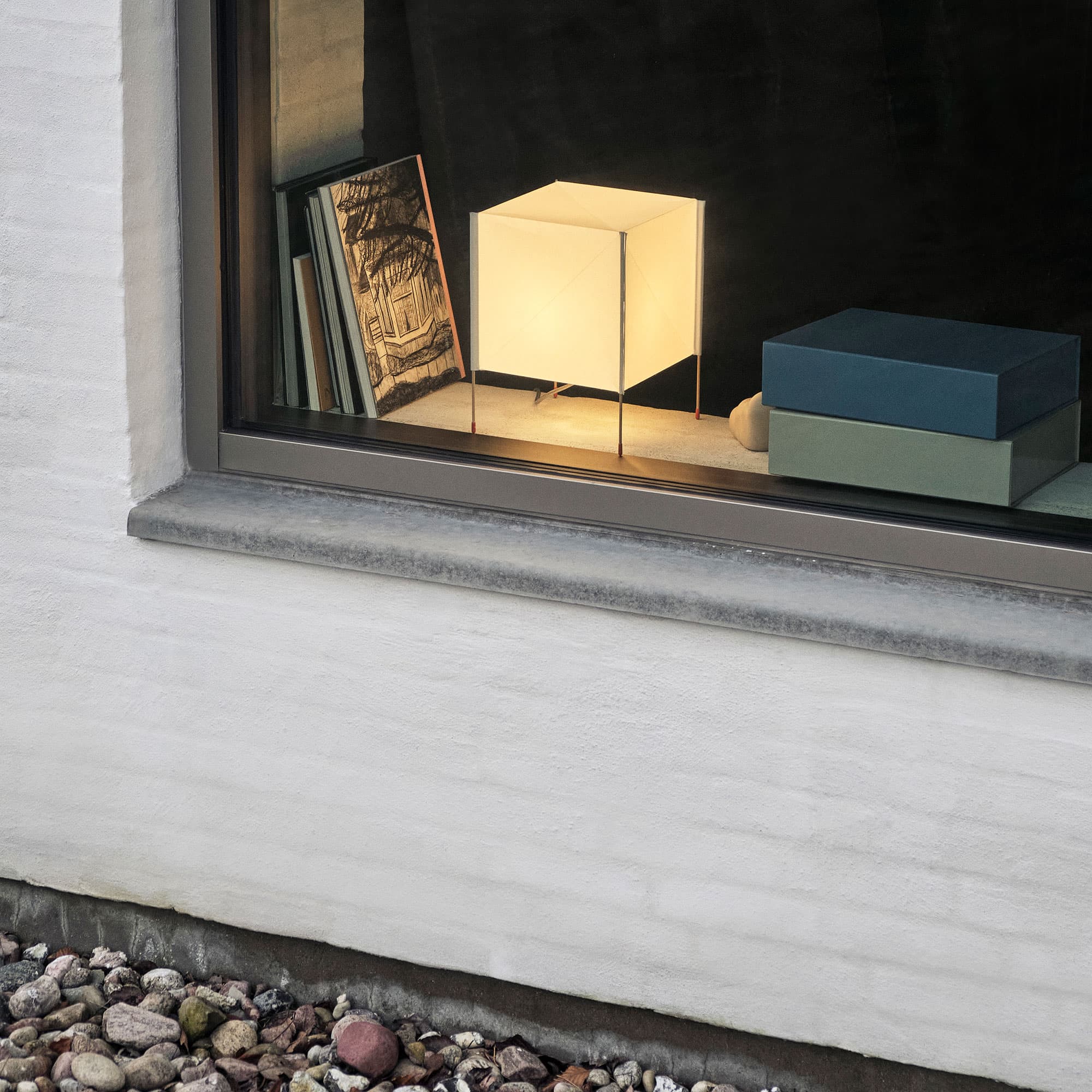 Paper Cube Table Lamp