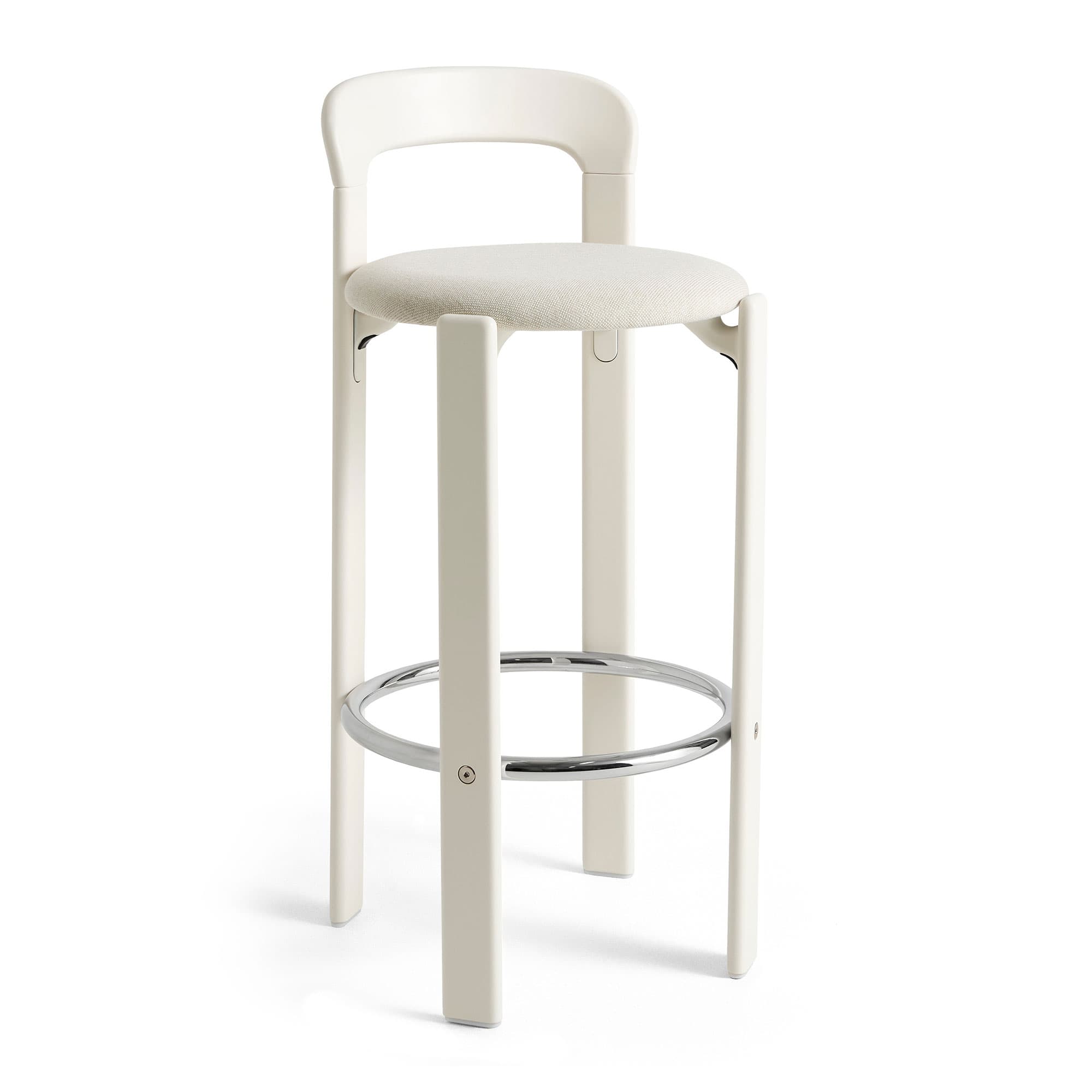 Rey Bar Stool, Seat Upholstered