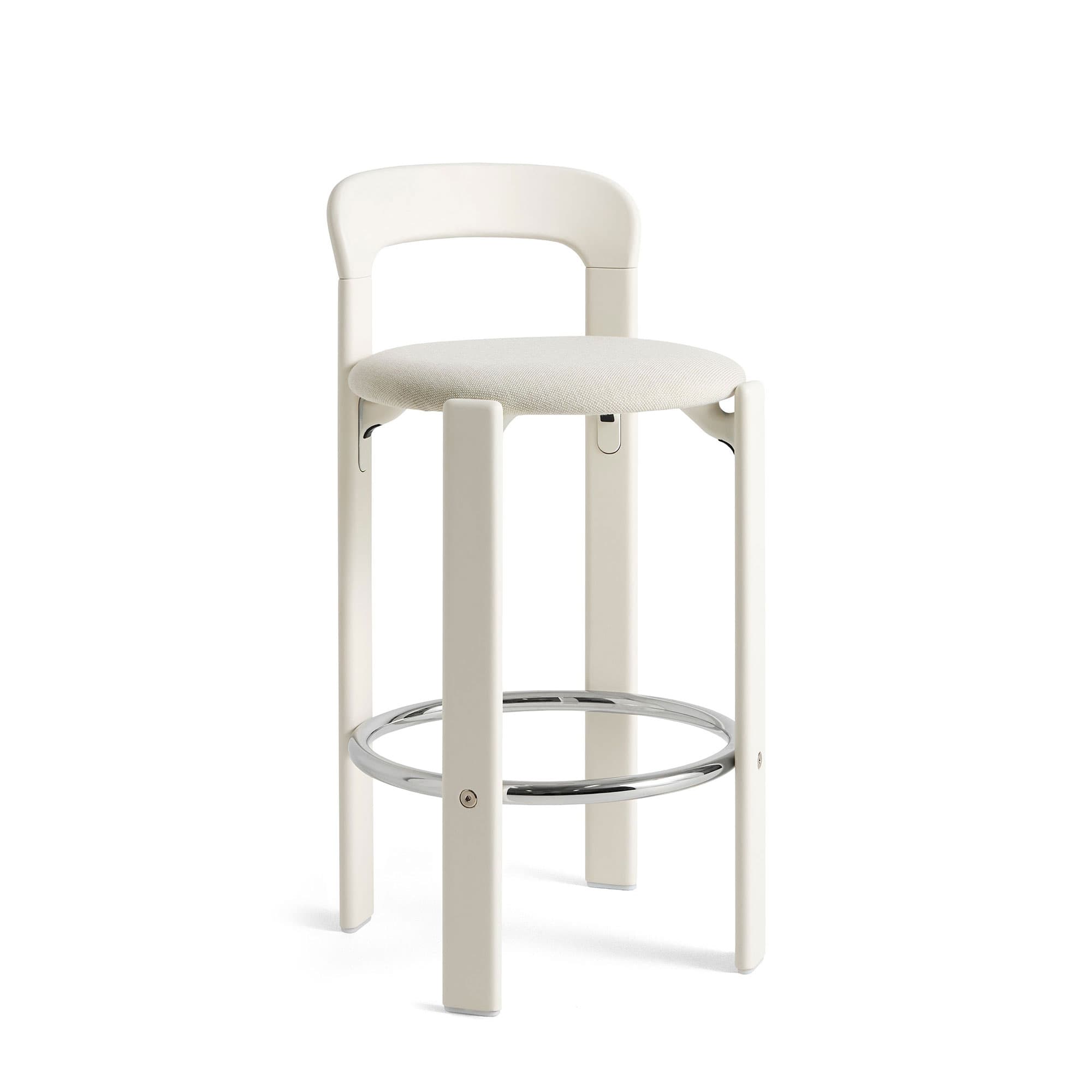 Rey Bar Stool, Seat Upholstered