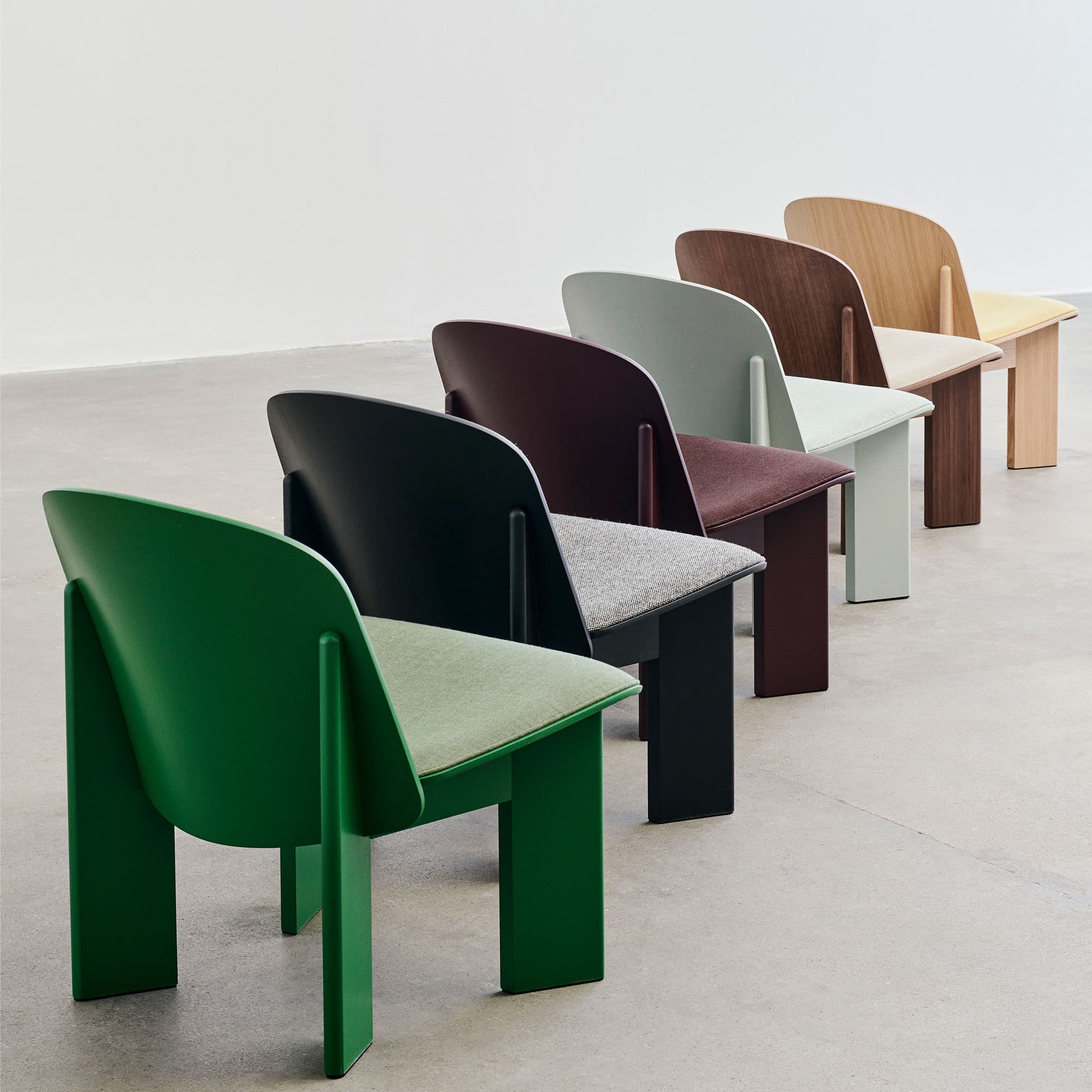 Chisel 85 Lounge Chair w. Upholstery